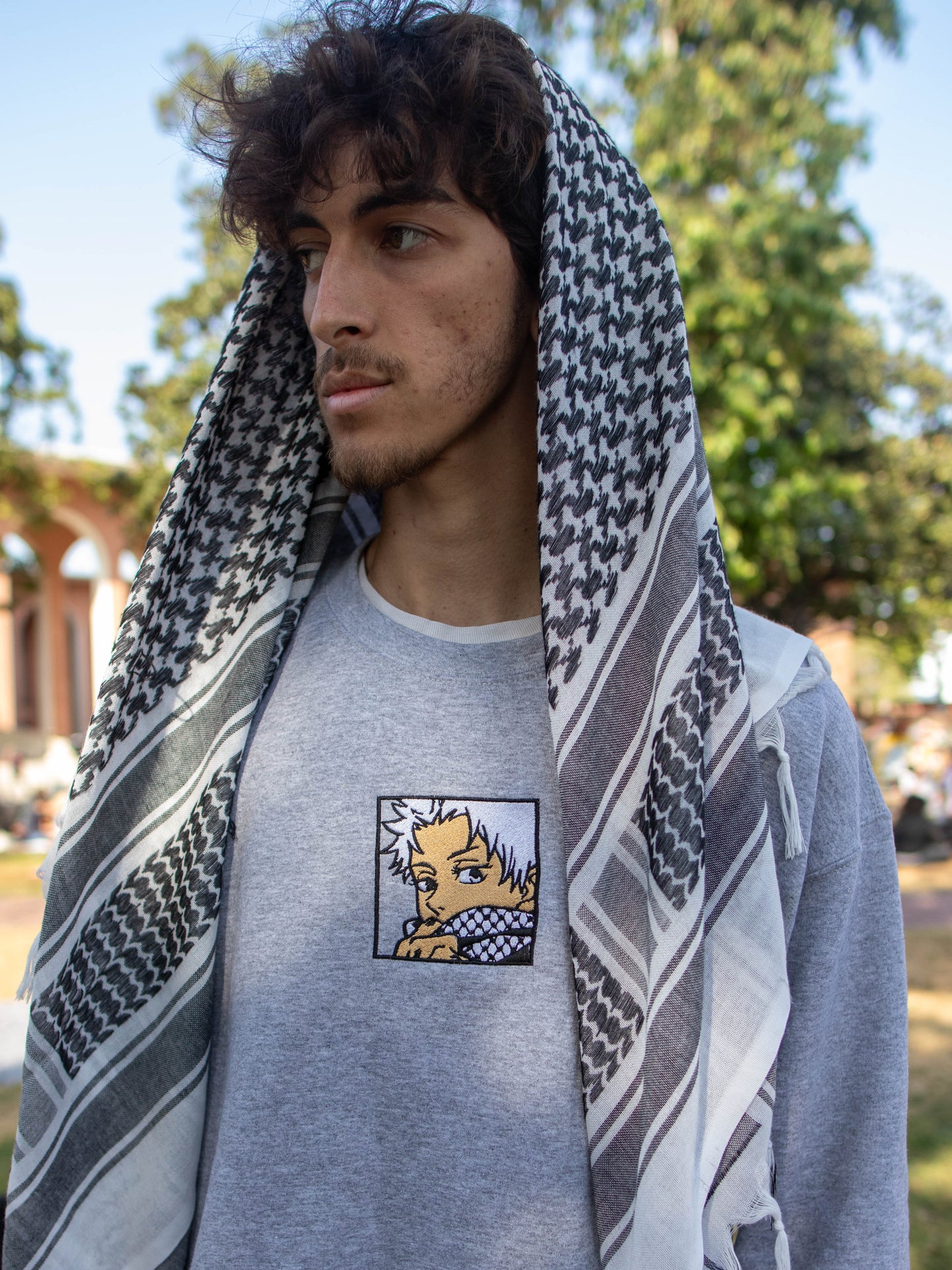 JJK Kuffiyeh Embroidered
