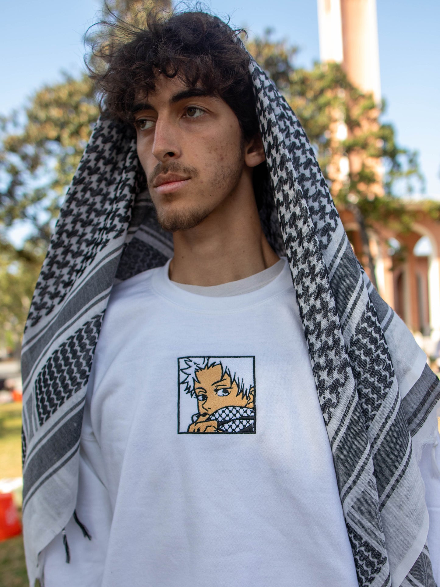JJK Kuffiyeh Embroidered