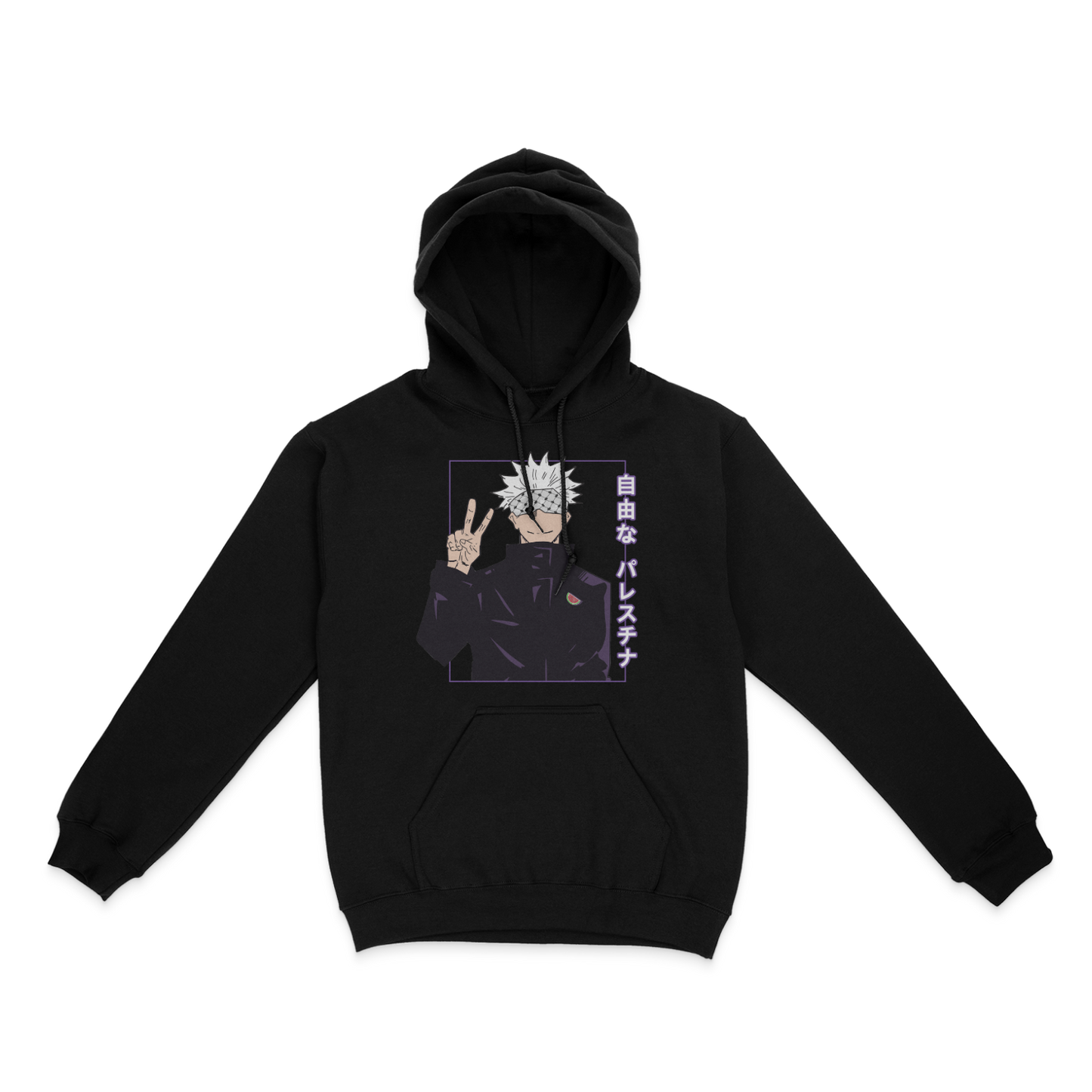 JJK Peace Sign Printed Apparel